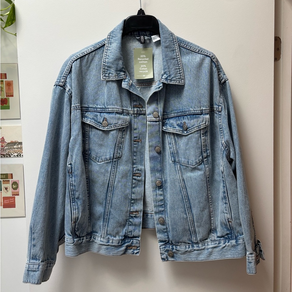 H&M Light Blue Denim Jacket